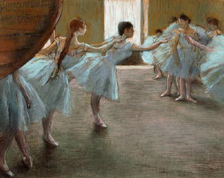 Dancers at Rehearsal, 1875-1877