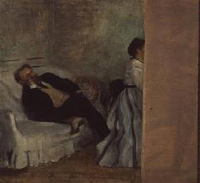 Monsieur and Madame Edouard Manet 1868-69