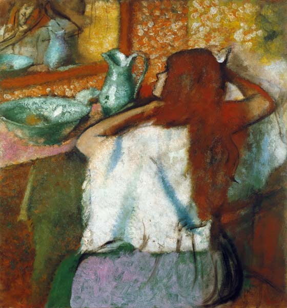 Woman at her Toilet von Edgar Degas