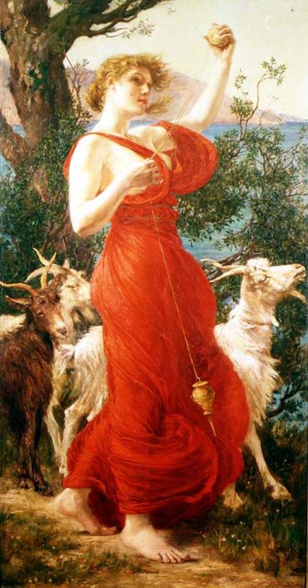 The Goat Girl von Edith Ridley Corbet