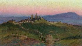 View of San Gimignano 1898
