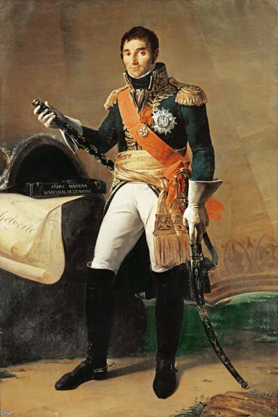 Portrait of Andre Massena, c.1853 von Edme Adolphe Fontaine