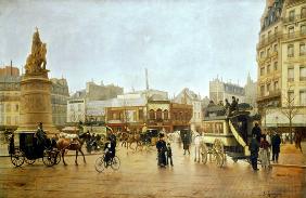 La Place Clichy, Paris 1896