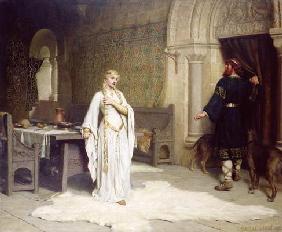 Lady Godiva, 1892 (oil on canvas) 17th