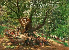 Robin Hood And His Merry Men In Sherwood Forest 1859