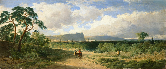 A View of Nottingham von Edmund John Niemann