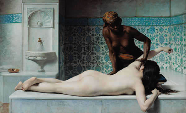 The Massage von Edouard Debat-Ponsan