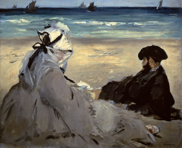 Am Strand von Edouard Manet
