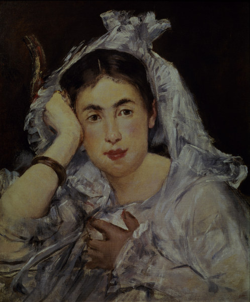 E.Manet, Marguerite de Conflans mit Kap. von Edouard Manet