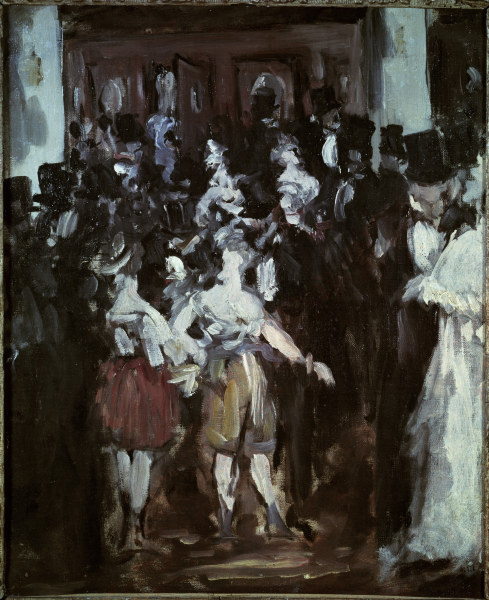 E.Manet, Maskenball in der Opera von Edouard Manet