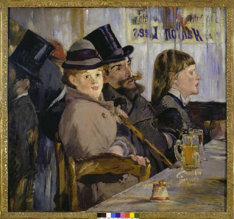 Im Cafe von Edouard Manet
