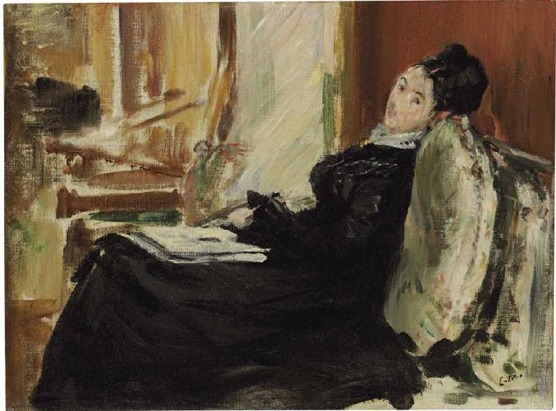 Lesende junge Frau von Edouard Manet