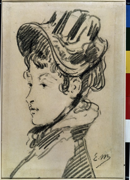 Madame Jules Guillemet von Edouard Manet