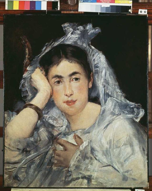Marguerite de Conflans mit Kapuze von Edouard Manet