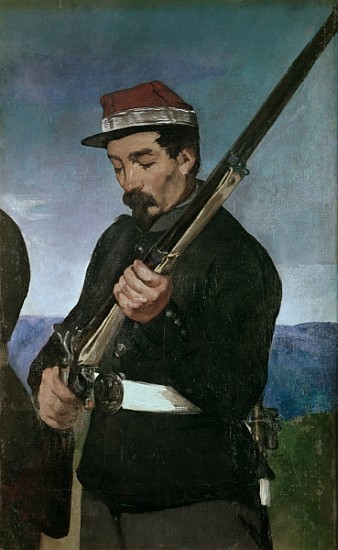 Non Commissoned Officer holding his Rifle von Edouard Manet