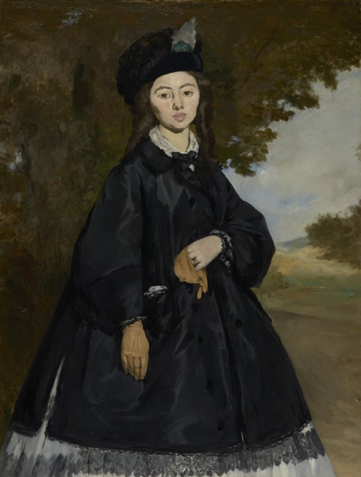Porträt von Madame Brunet von Edouard Manet