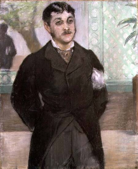 Portrait of M. Gauthier-Lathuille, son of the owner of 'Le Pere Lathuille' restaurant von Edouard Manet