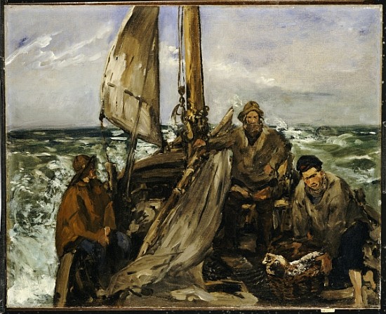 The Workers of the Sea von Edouard Manet