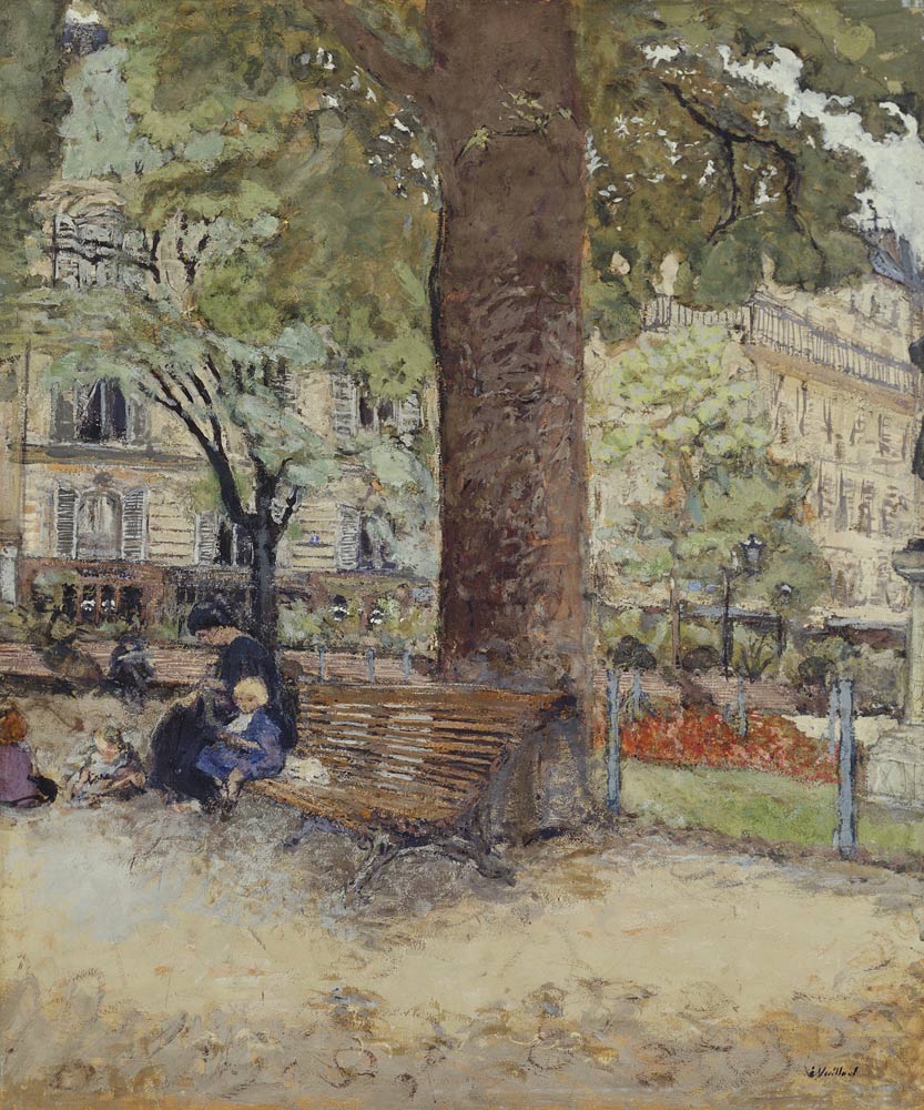 The Square at Vintimille   von Edouard Vuillard