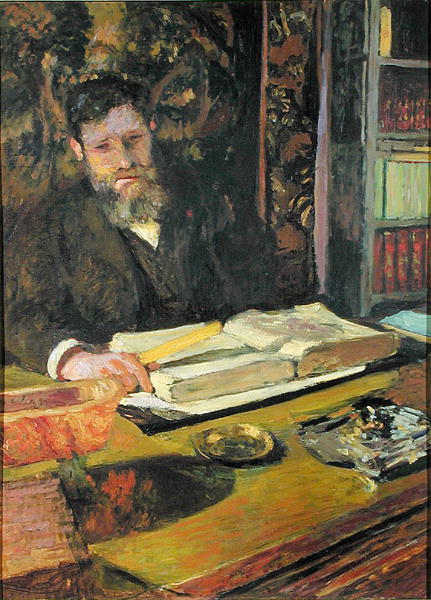 Arthur Fontaine (1860-1931) c.1906 (oil on card)  von Edouard Vuillard