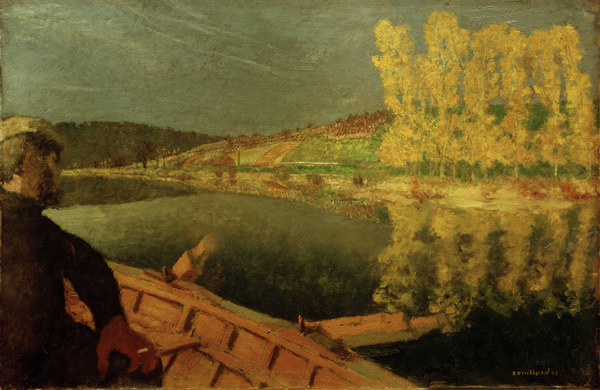 En barque (Im Boot), 1897. von Edouard Vuillard