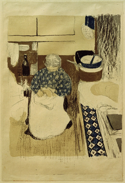 La cuisiniere (Die Koechin), von Edouard Vuillard