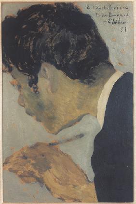 Porträt von Pierre Bonnard (1867-1947) 1891