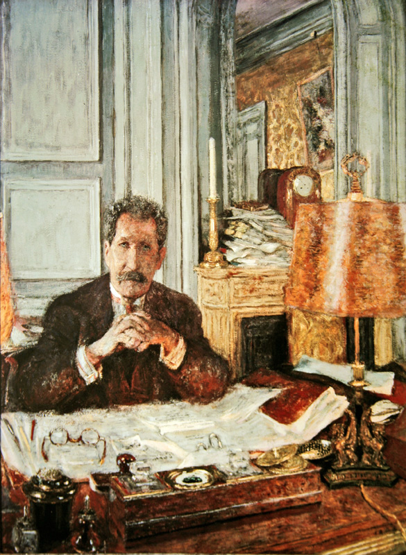 Portrait of Philippe Berthelot (oil on canvas)  von Edouard Vuillard