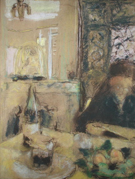 The Mother of the Artist Reading (pastel)  von Edouard Vuillard