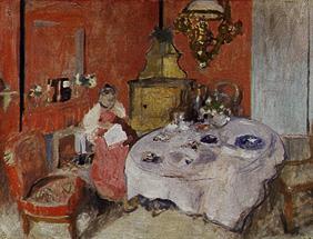 Das Speisezimmer (MmeVuillard dans la salle à manger) 1902