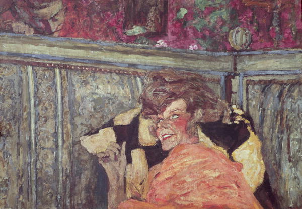 Yvonne Printemps (1894-1977) and Sacha Guitry (1885-1957) c.1912 (oil on canvas)  von Edouard Vuillard
