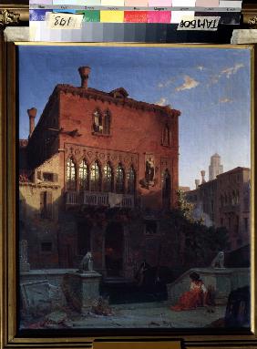 Das Othello-Haus in Venedig 1856