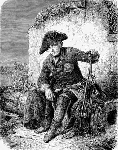 Friedrich der Große (Aus der Illustrirten Zeitung) von Eduard Kretzschmar