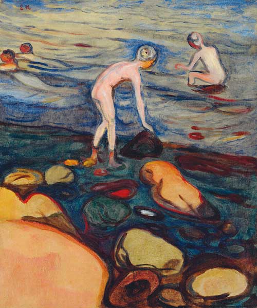 Badende von Edvard Munch