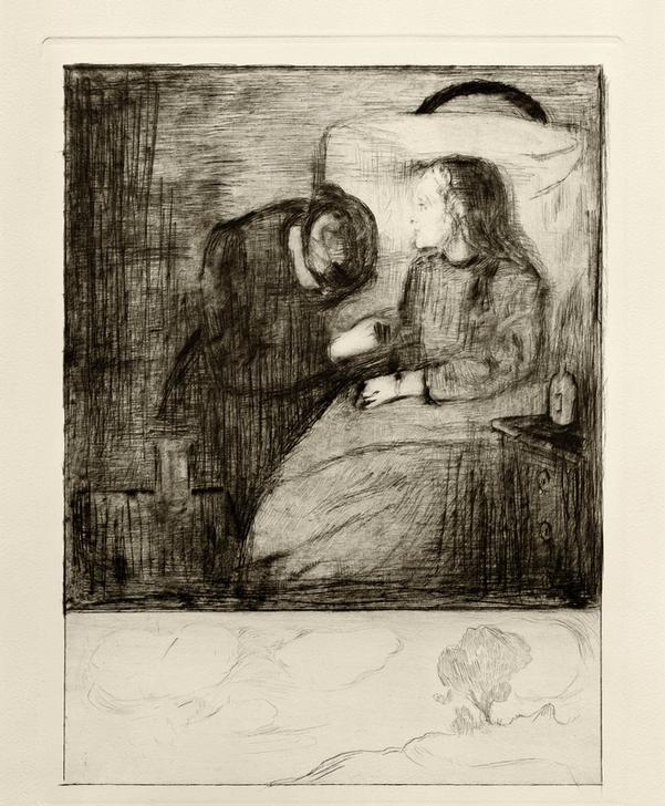 Das kranke Kind von Edvard Munch