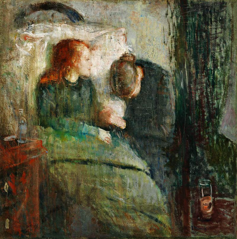 Das kranke Kind von Edvard Munch