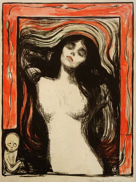 Madonna von Edvard Munch