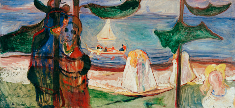 Sommertag von Edvard Munch
