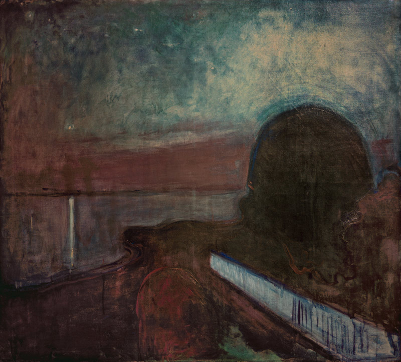 Sternennacht von Edvard Munch