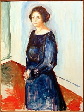 Dame in Blau (Frau Dr. Barth) 1921