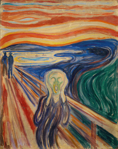 Der Schrei, Munch-Museum Oslo von Edvard Munch