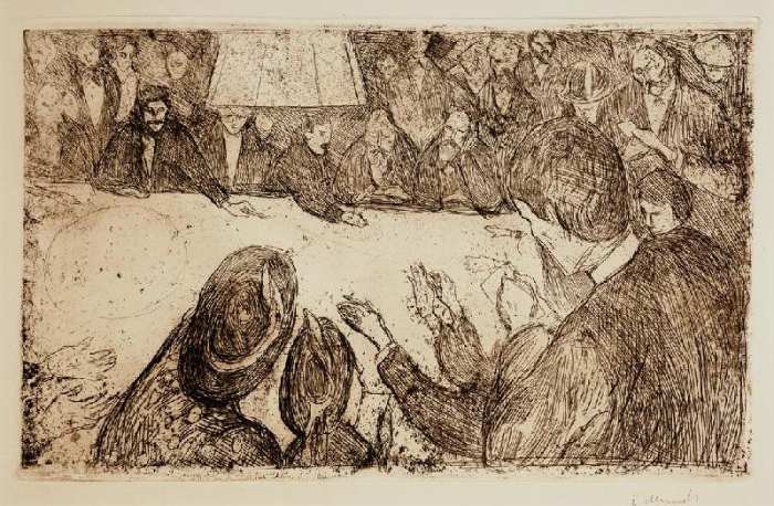 Der Roulettetisch von Edvard Munch