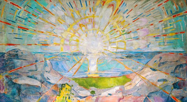 Die Sonne von Edvard Munch