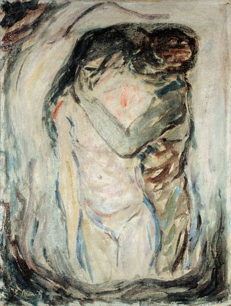 The Kiss von Edvard Munch