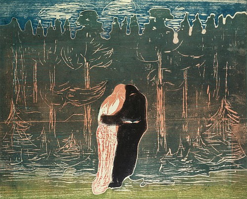 Lovers  von Edvard Munch