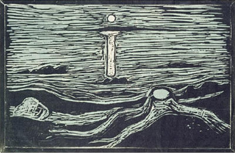 Meereslandschaft von Edvard Munch