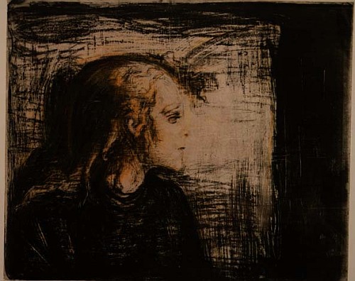 The Sick Girl  von Edvard Munch