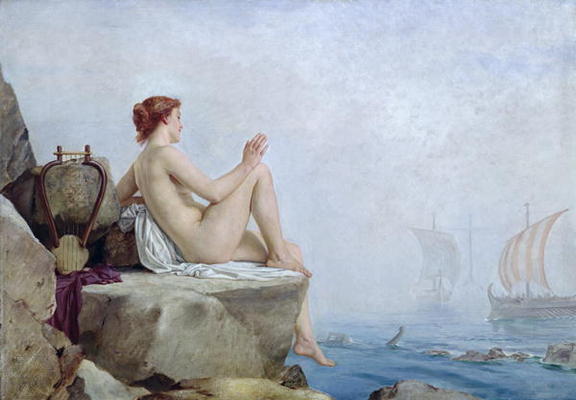 The Siren, 1888 (oil on canvas) von Edward Armitage