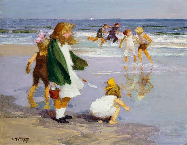 Play In The Surf von Edward Henry Potthast