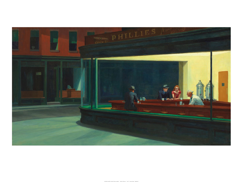 Nighthawks von Edward Hopper